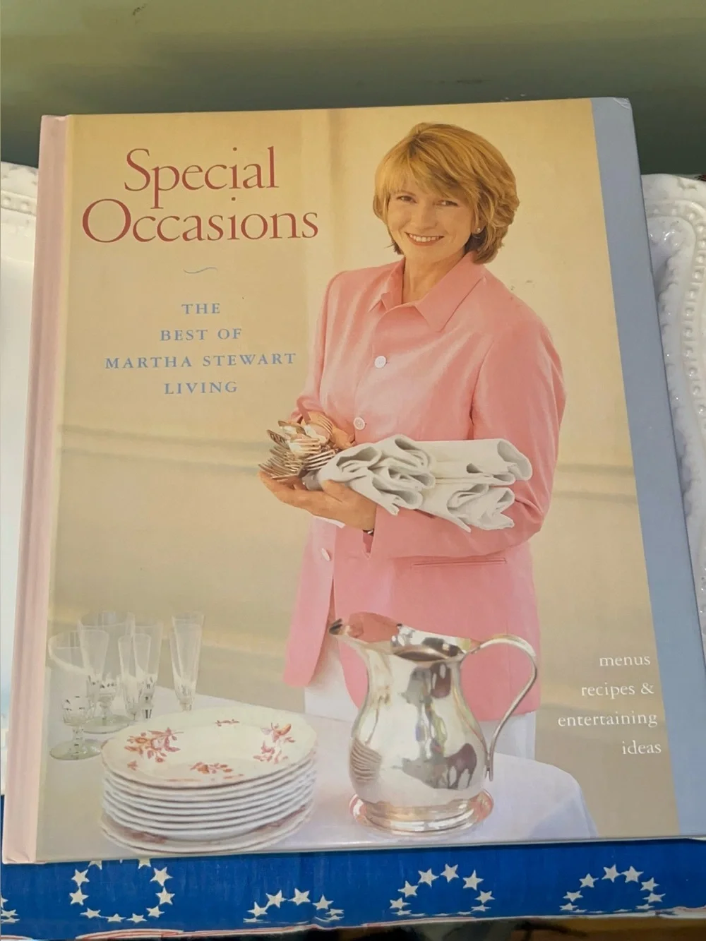 Martha Stewart Pink Cover - Special Occasions Cookbook